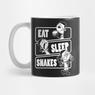 Eat Sleep Snakes - Snake Animal Nature Lovers Gift graphic Mug